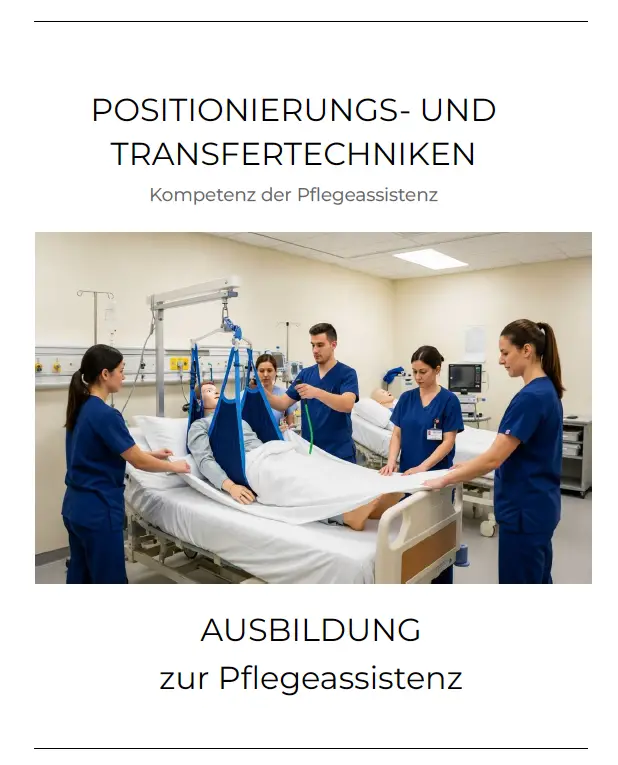 Thema Positionierungs- und Transfertechniken - Skriptum für Lehrer - Cover