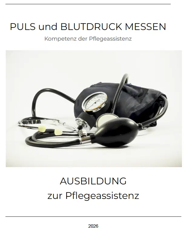 Cover des Skriptums PULS und BLUTDRUCK MESSEN